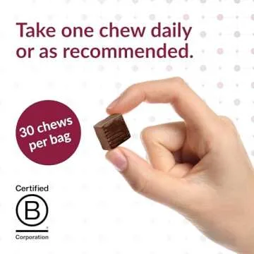 Bariatric Advantage Iron Chewy Bite Chocolate Raspberry Truffle (30 mg iron, 60 mg vitamin c) 30 count