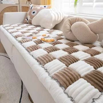 Stylish Awjcsv Couch Cover for Dogs - Washable & Non-Slip