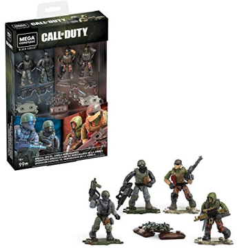 Mega Construx Special Ops vs Jungle Mercenaries Collectible Action Figures