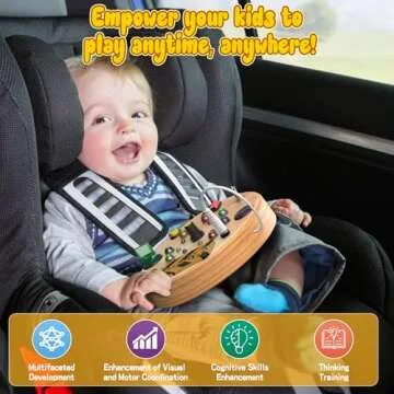 SOOTFRO Busy Board Educational Sensory Toy for Toddlers