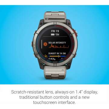 Garmin quatix® 7X Solar: Marine GPS Smartwatch