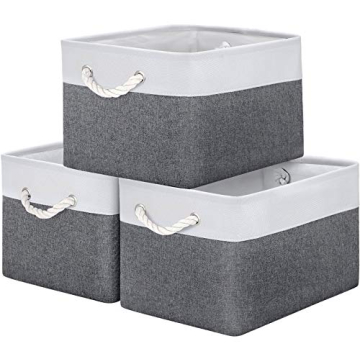 Stylish WISELIFE Collapsible Storage Bins for Organization