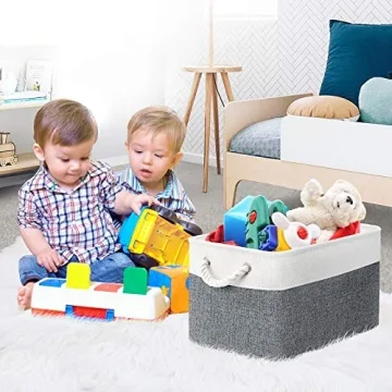 Stylish WISELIFE Collapsible Storage Bins for Organization