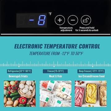 Compact DEMULLER Chest Freezer with Digital Control