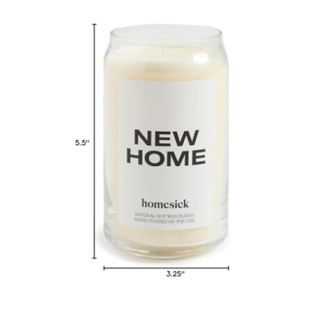 Homesick New Home Candle - 60-80 Hour Eco-Friendly Fragrance