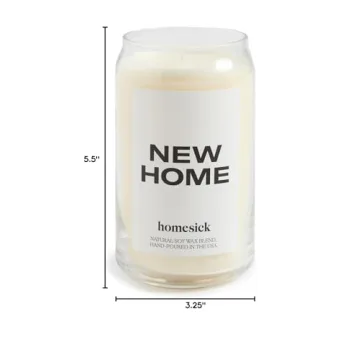 Homesick New Home Candle - 60-80 Hour Eco-Friendly Fragrance