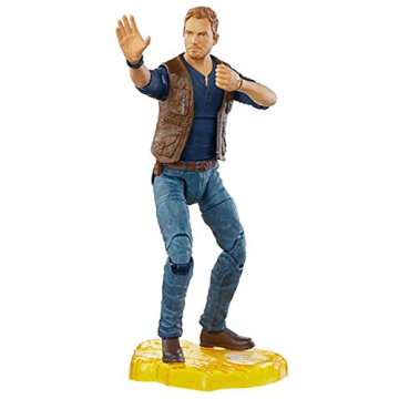 Jurassic World Toys Owen Grady 6-inches Collectible Action Figure with Movie Detail, Movable Joints,...