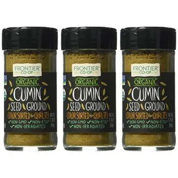 Organic Ground Cumin Seed 1.76 oz Pack of 3