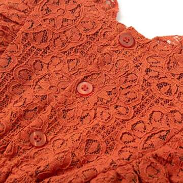 Simplee Kids Lace Romper for Infants - Stylish and Cozy