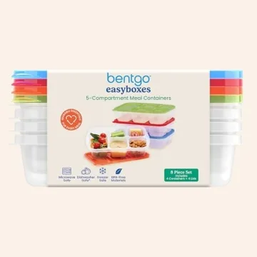 Bentgo Easyboxes - 5-Compartment Meal Prep Containers