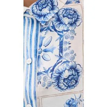 Agua Bendita Chrissy Azure Top for Stylish Women