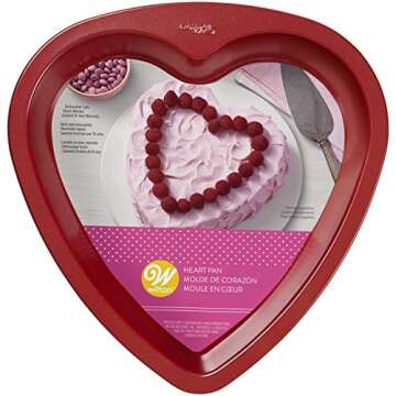 Wilton Red Heart Cake Pan, 9-Inch, Steel
