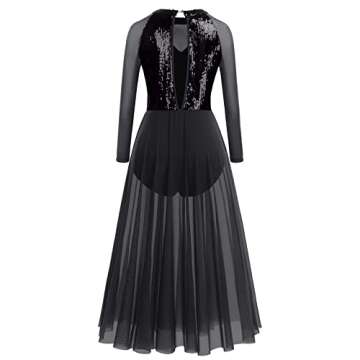Elegant Lyrical Dance Costume for Modern Women