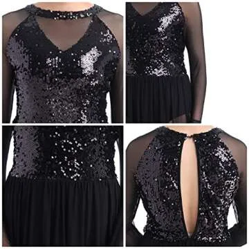 Elegant Lyrical Dance Costume for Modern Women