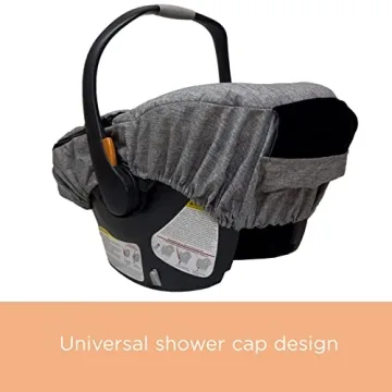 liuliuby Winter Car Seat Cover for Infants - Gray