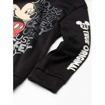 Disney Mickey Mouse Red Hoodie for Toddler Boys 2T