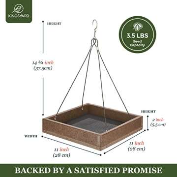 Durable Kingsyard Bird Feeder for All Bird Lovers