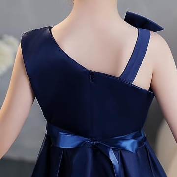 Cichic Elegant Flower Girl Dress Blue Sequins 2-9T