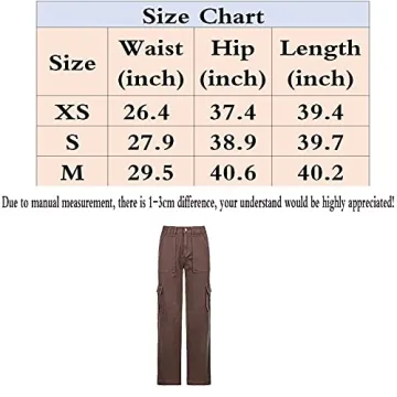 Trendy High Waisted Y2K Cargo Jeans for Teens
