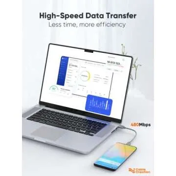 CableCreation 6 inch USB C Cable Short, USB A to USB C Fast Charging, Braided Type C Data Cord for Power Bank, Galaxy S23, iPad Pro iPad Mini, iPad Pro,iPhone 15/16,Android Auto/Cellphone,CarPlay