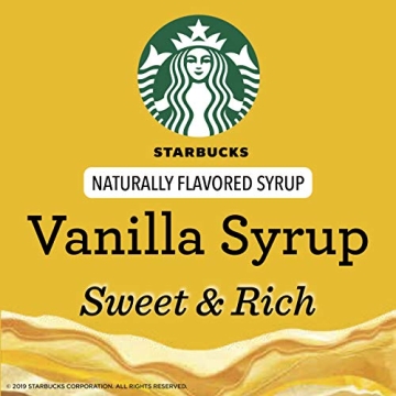 Starbucks Flavored Syrup Variety 4 Pack for Home Use