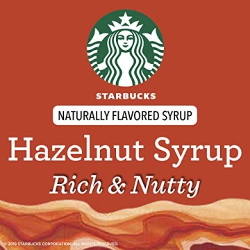 Starbucks Flavored Syrup Variety 4 Pack for Home Use
