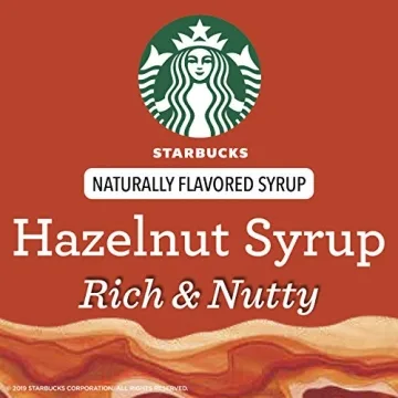 Starbucks Flavored Syrup Variety 4 Pack for Home Use