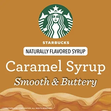 Starbucks Flavored Syrup Variety 4 Pack for Home Use