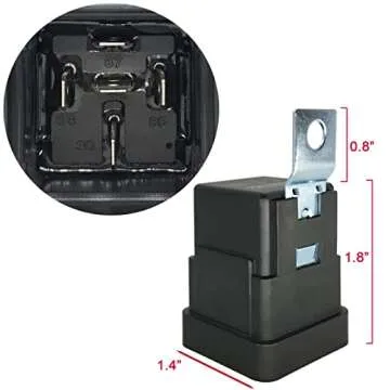 Premium 5 Pack 12V Waterproof Relays for Automotive Use