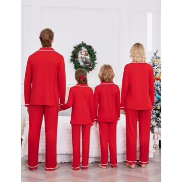 Ekouaer Christmas Matching Pajamas for the Family
