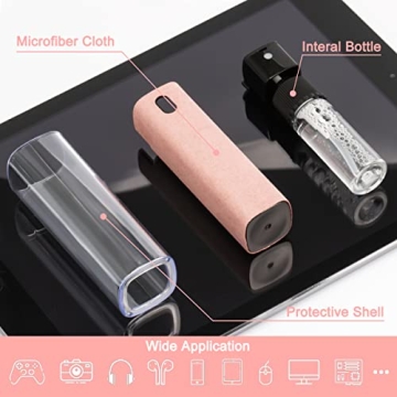 Pink Touchscreen Cleaner Spray for All Electronic Screens