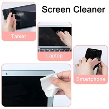 Pink Touchscreen Cleaner Spray for All Electronic Screens