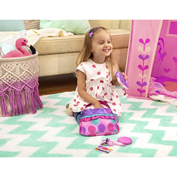 Battat- Play Circle- Makeup & Beauty Set – Dress Up Fashion Accessories – Pretend Play- Toys For Kids- Princess Purse Set- 3 years +