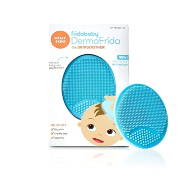 Frida Baby DermaFrida The SkinSoother Baby Bath Brush | Ideal for Cradle Cap and Eczema Treatment