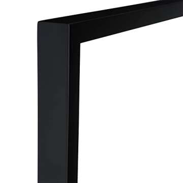 Ambiance Gallery Wood 1.5" Deep Picture Frames - Elegant Black Wood Frame