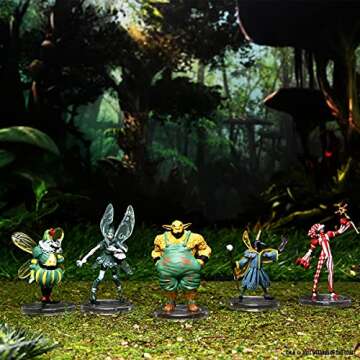 Witchlight Carnival Set - 10 Premium D&D Miniatures