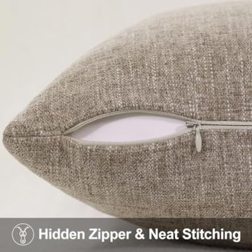 Chic Chenille Throw Pillow Covers for Stylish Comfort