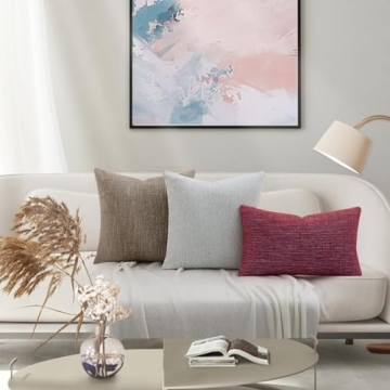 Chic Chenille Throw Pillow Covers for Stylish Comfort