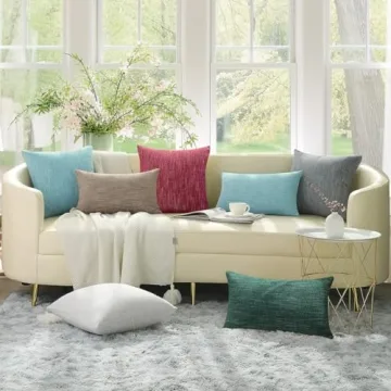 Chic Chenille Throw Pillow Covers for Stylish Comfort