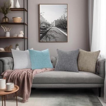 Chic Chenille Throw Pillow Covers for Stylish Comfort