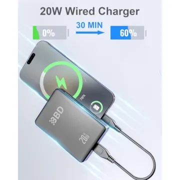 BBD MagSafe Power Bank - 10,000mAh Fast Charging Portable Charger