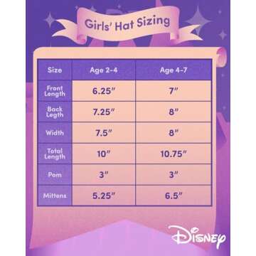 Disney Girls’ Winter Set: Ear Flap Beanie Hat, Gloves or Mittens: Elsa, Anna, Princess (Age: 2-7), Size Age 2-4, Blue Mitten