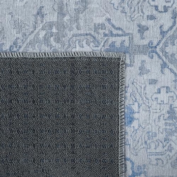 Luria 4' x 6' Vintage Non-Slip Area Rug - Durable & Easy Care