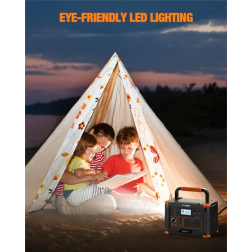 GRECELL 999Wh Solar Generator 1000W Portable Power Station