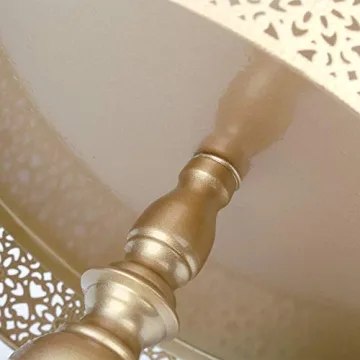 VILAVITA Gold 12 Inch Cake Stand for Weddings and Parties