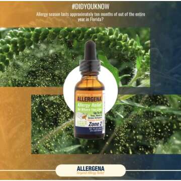 Natural Allergy Relief with PROGENA Allergena Zone 2 - 2 FL Ounce