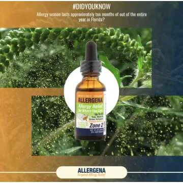 Natural Allergy Relief with PROGENA Allergena Zone 2 - 2 FL Ounce