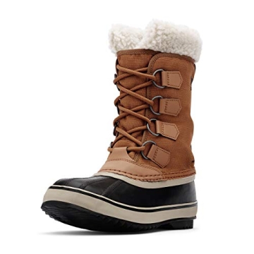 Sorel Women's Waterproof Winter Boots in Brown Camel