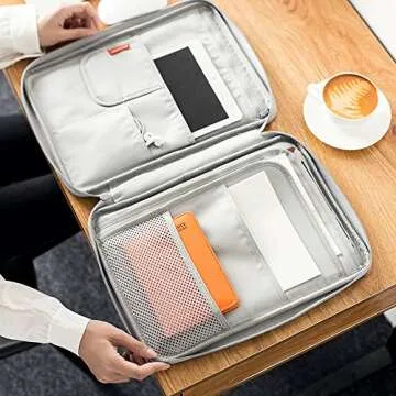 mygreen A4 Document Organizer Bag for Professionals and Travelers