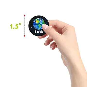 Solar System Stickers for Kids - 600 Unique Designs!